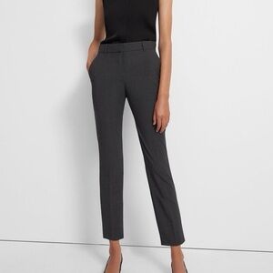 Theory sleek flannel new wool pants